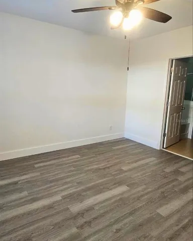 wooden floor in an empty room