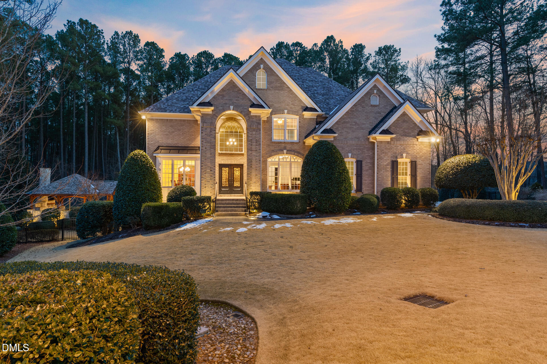 112 Winding Ridge Road Durham, NC 27713 - Photo 7 of 84 a front view of a house with a yard