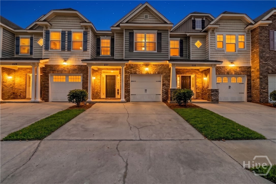 Front Exterior Photo - Twilight - Virtually Enhanced