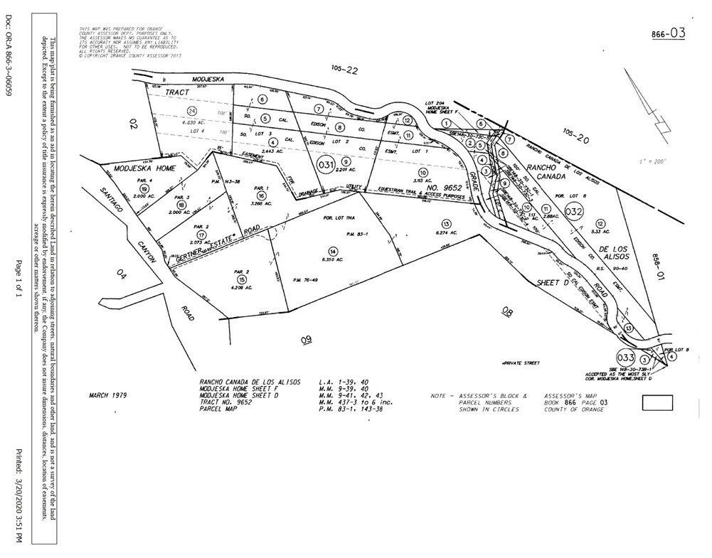 28022 Modjeska Grade Road Silverado, CA 92676 - Photo 1 of 1 unknown