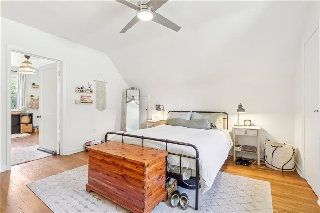 2263 Lovi Road Freedom, PA 15042 - Photo 20 of 22 a bedroom with a bed and wooden floor