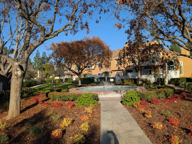a view of street with houses