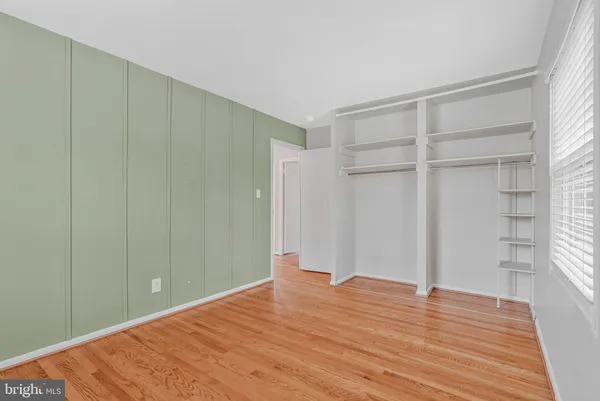 a big room with wooden floor