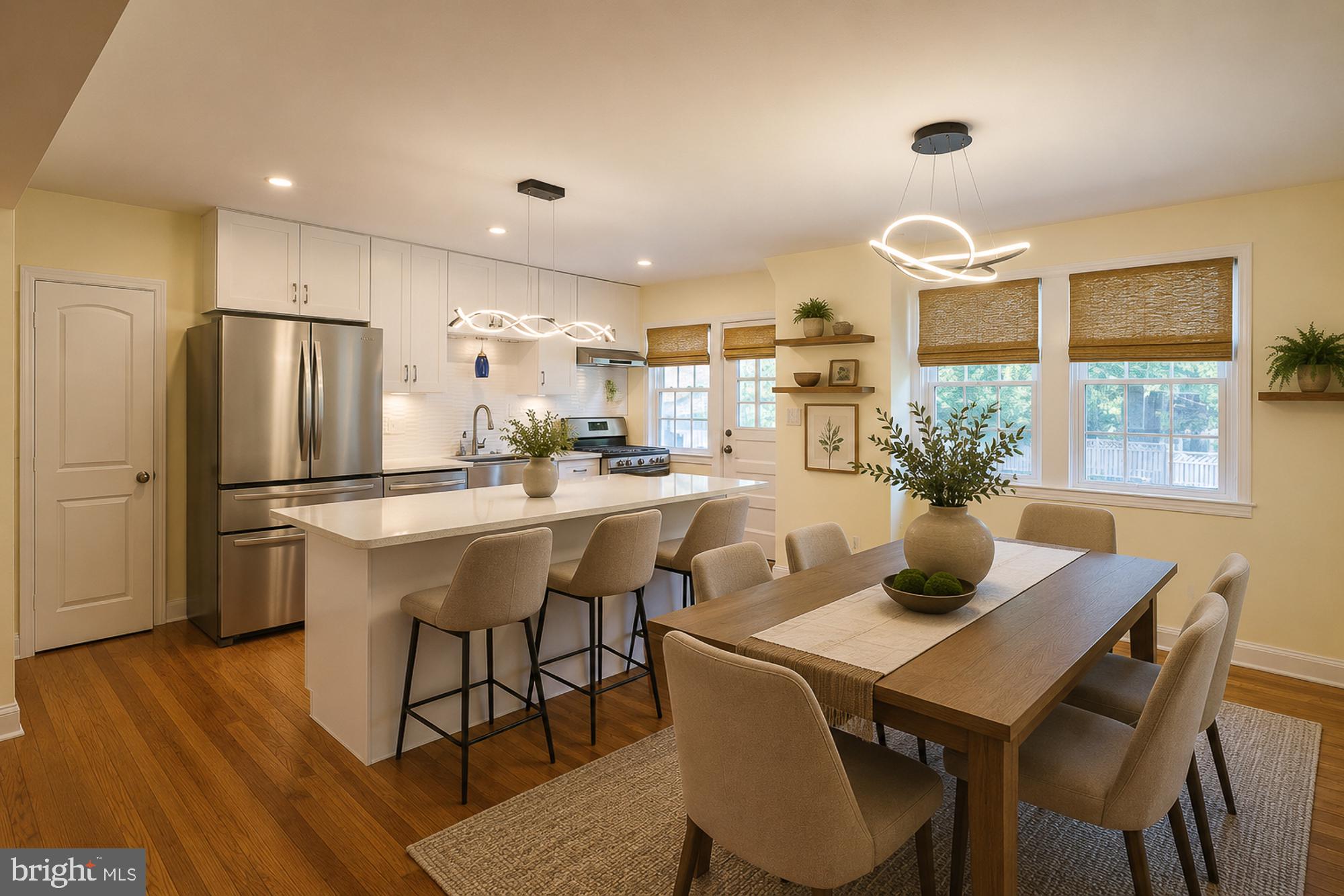 214 Overbrook Road Baltimore, MD 21212 - Photo 6 of 24 Bright and inviting modern kitchen.