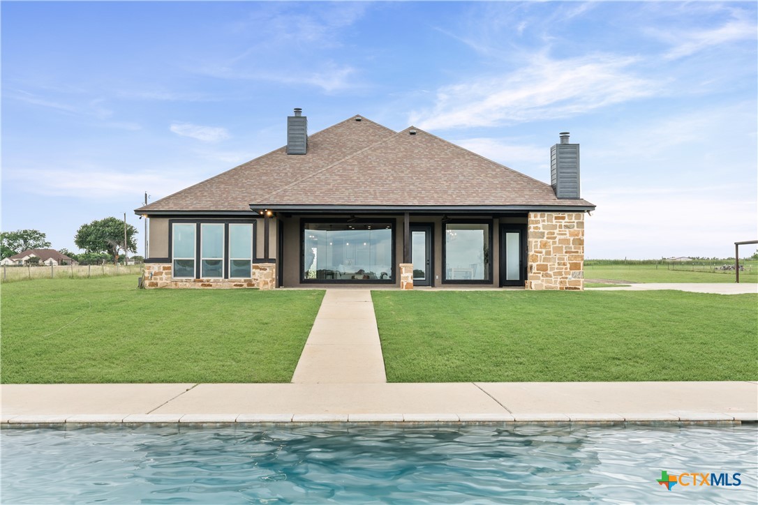 11023 Bigham Road Troy, TX 76579 - Photo 39 of 42 a house view with a garden space