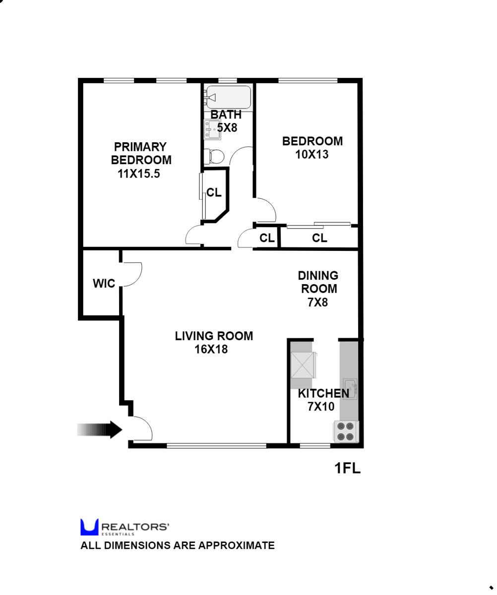 196-65 69th Avenue, Unit 1 Queens, NY 11365 - Photo 24 of 24 View of floor plan / room layout