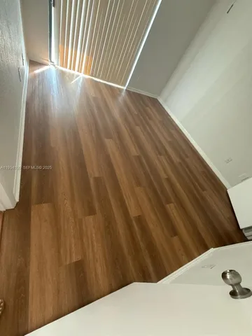 a view of wooden floor