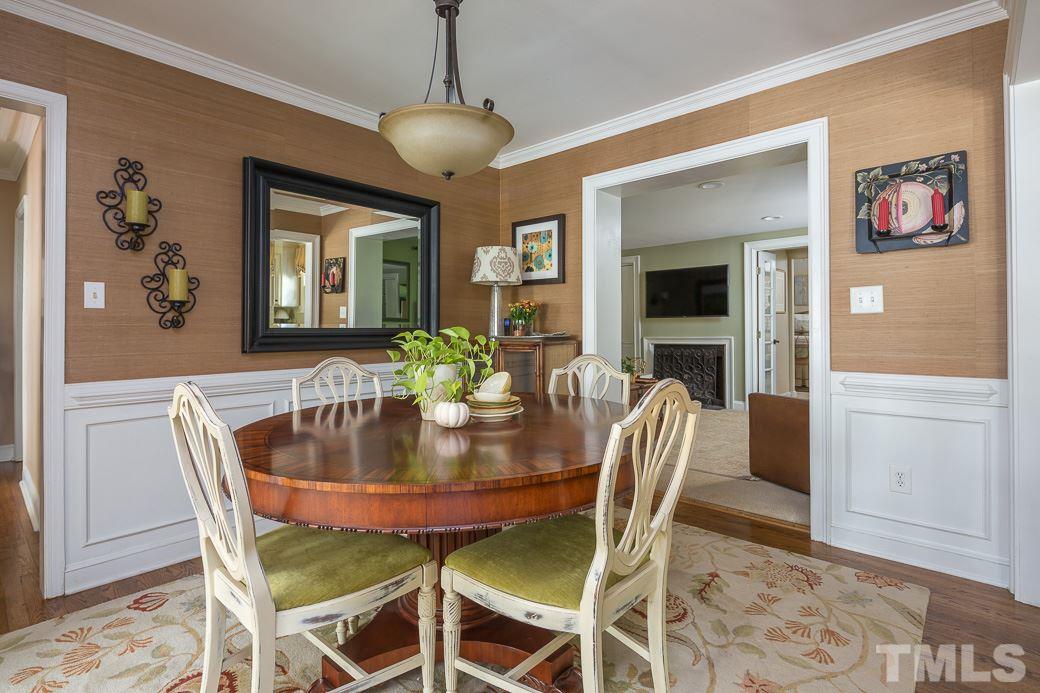 3104 Georgian Terrace Raleigh, NC 27607 - Photo 11 of 25 a dining room with furniture and window