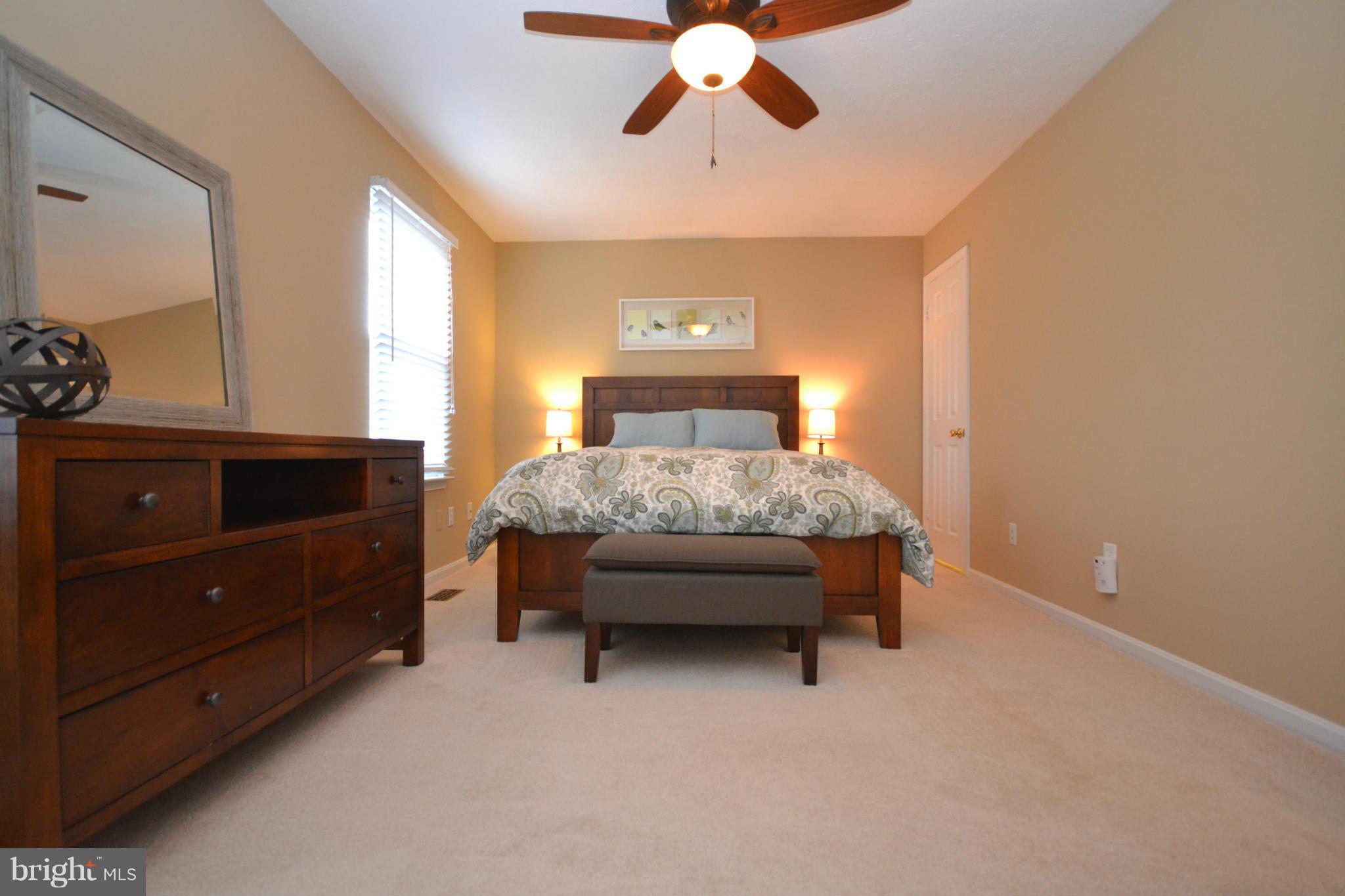 40 Powder View Court Nottingham, MD 21236 - Photo 13 of 30 Owners Suite with Fresh Paint & Ceiling Fan