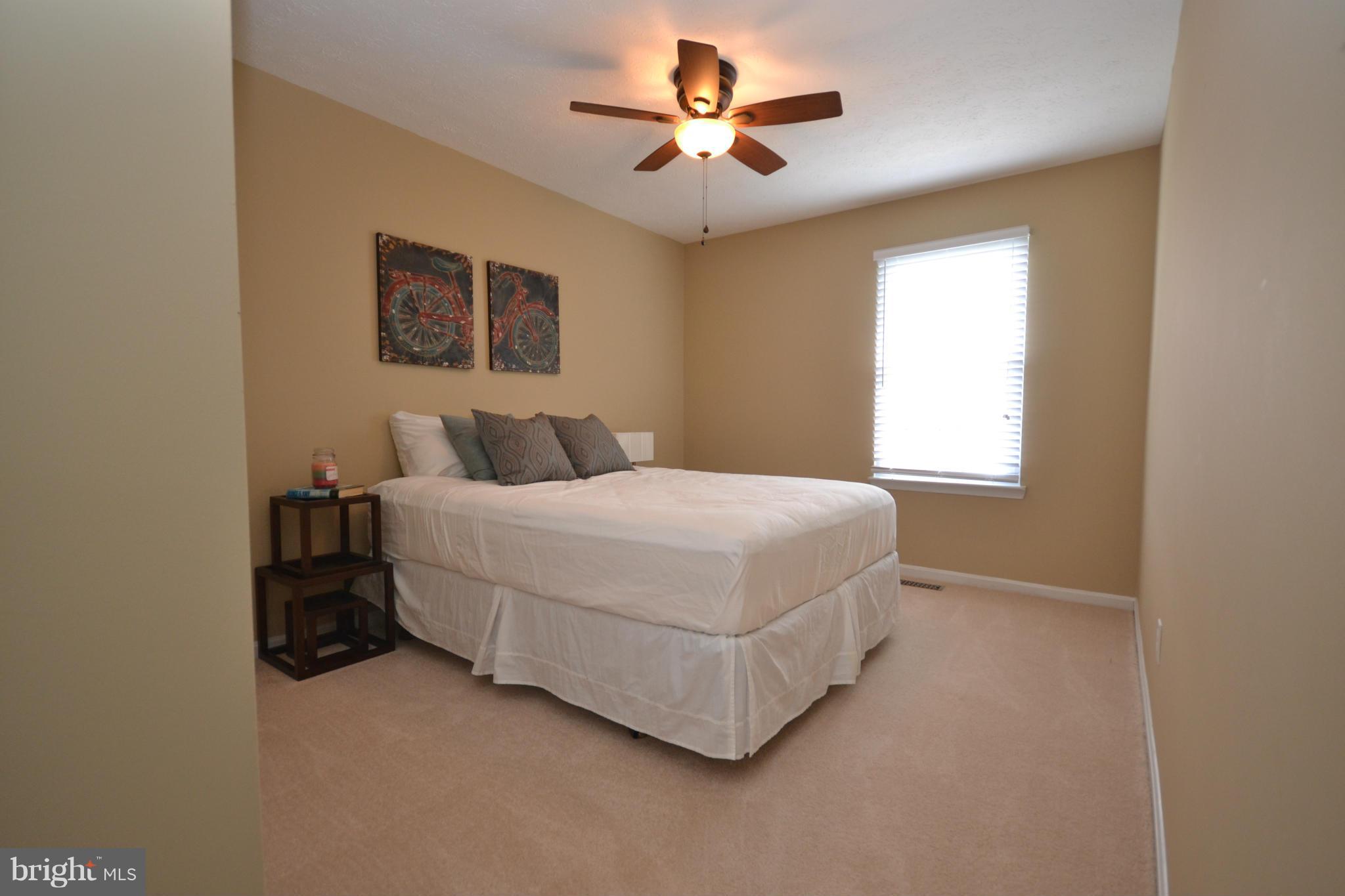 40 Powder View Court Nottingham, MD 21236 - Photo 17 of 30 Bedroom 2 with Neutral Paint & Ceiling Fan
