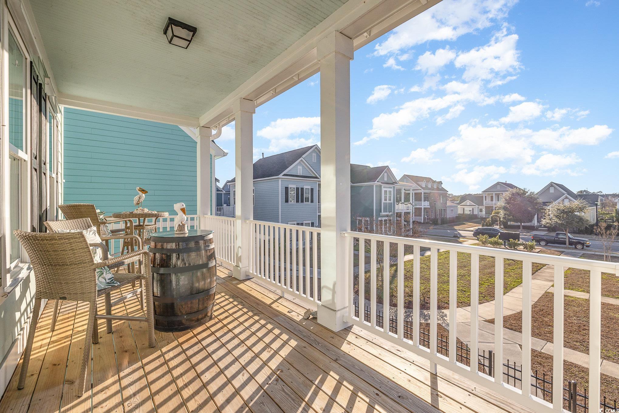 839 Rosa Circle Myrtle Beach, SC 29577 - Photo 34 of 40 Deck featuring covered porch