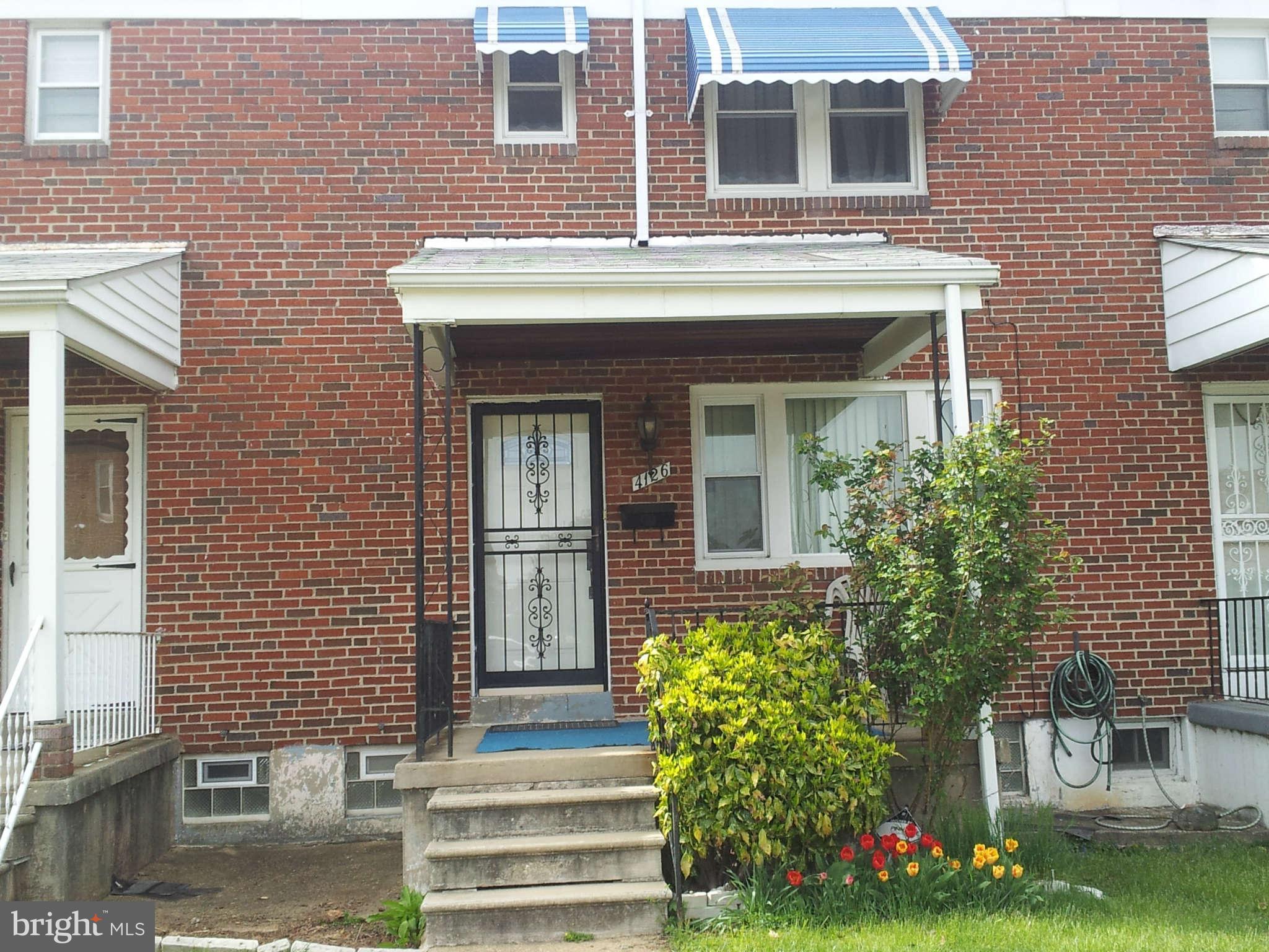 4126 Fallstaff Road Baltimore, MD 21215 - Photo 11 of 11 Exterior Front