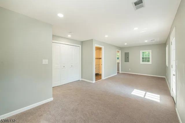 a view of empty room