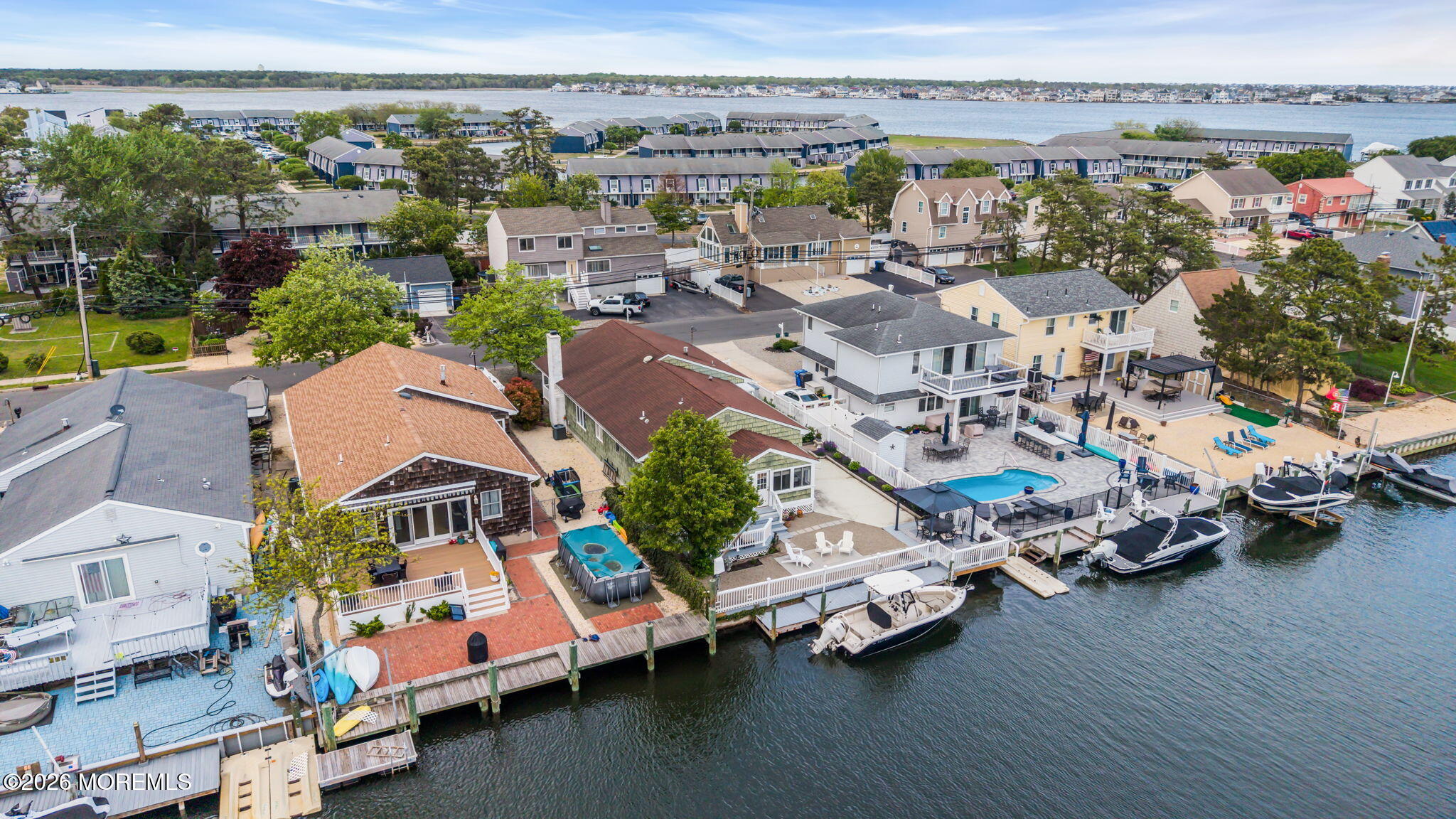 29 Green Island Road Toms River, NJ 08753 - Photo 54 of 63 an aerial view of a house with a ocean view