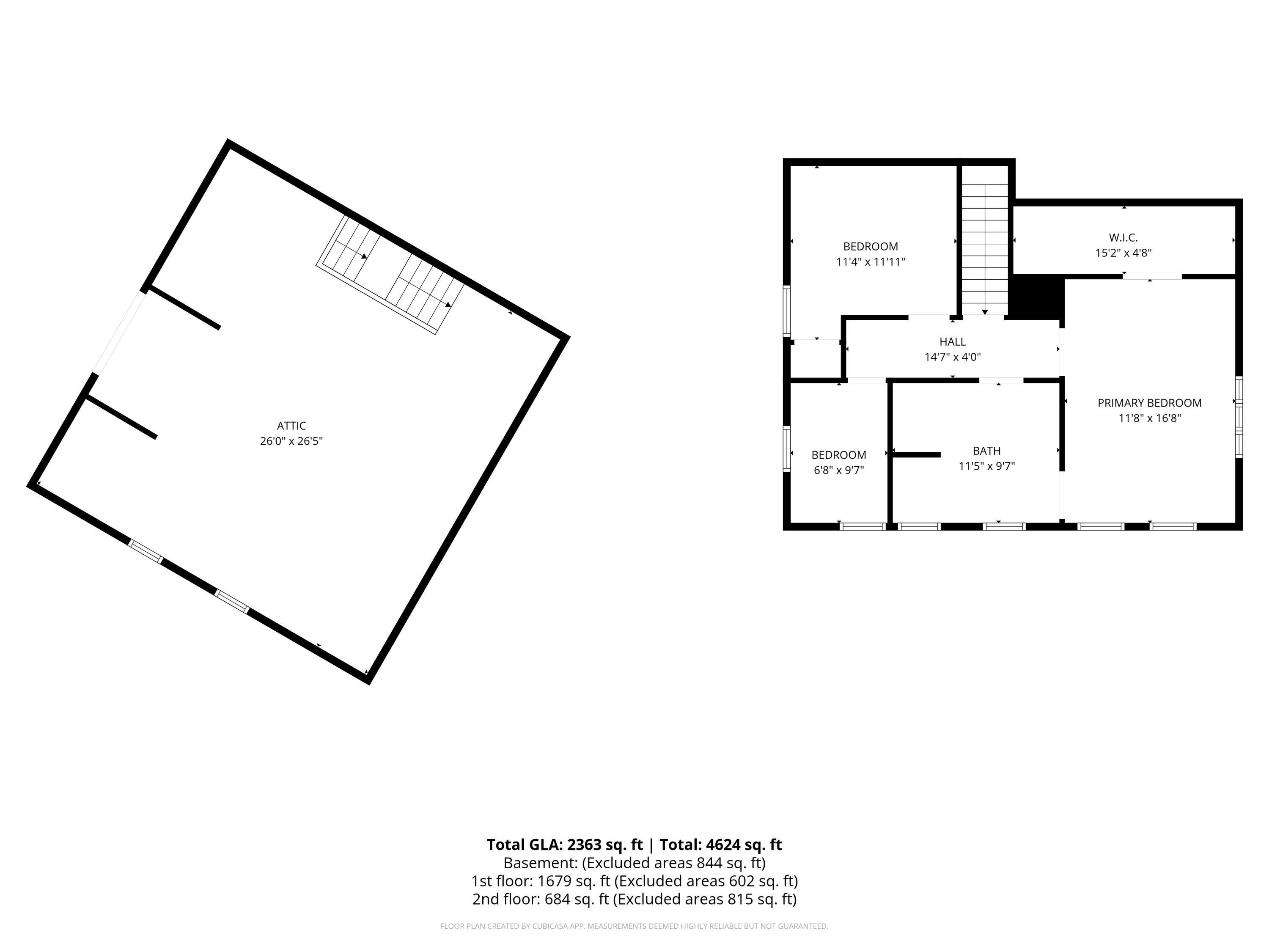 286 Wiscasset Road Whitefield, ME 04353 - Photo 72 of 75 2nd Floor Plans 286 Wiscasset Road White
