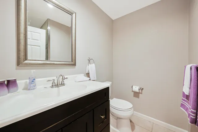 a close view of dresser and tap