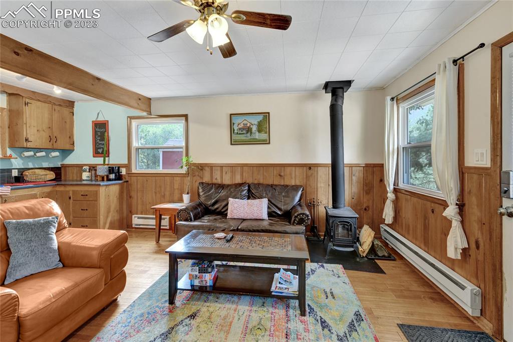 8236 Highway 24 Cascade, CO 80809 - Photo 4 of 24 a living room with furniture and a large window