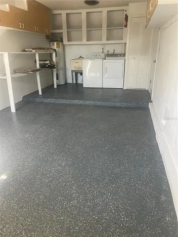 a view of a storage & utility room