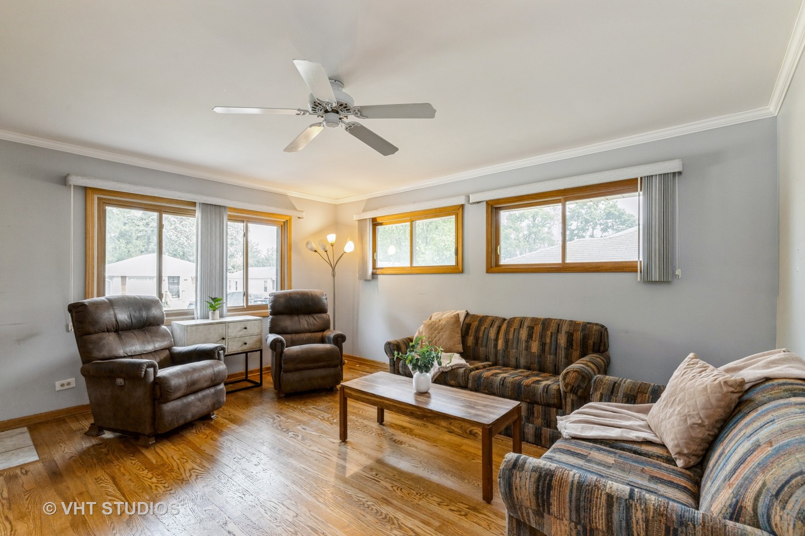 1504 Ridgeway Street Round Lake Beach, IL 60073 - Photo 2 of 19 a living room with furniture and a window