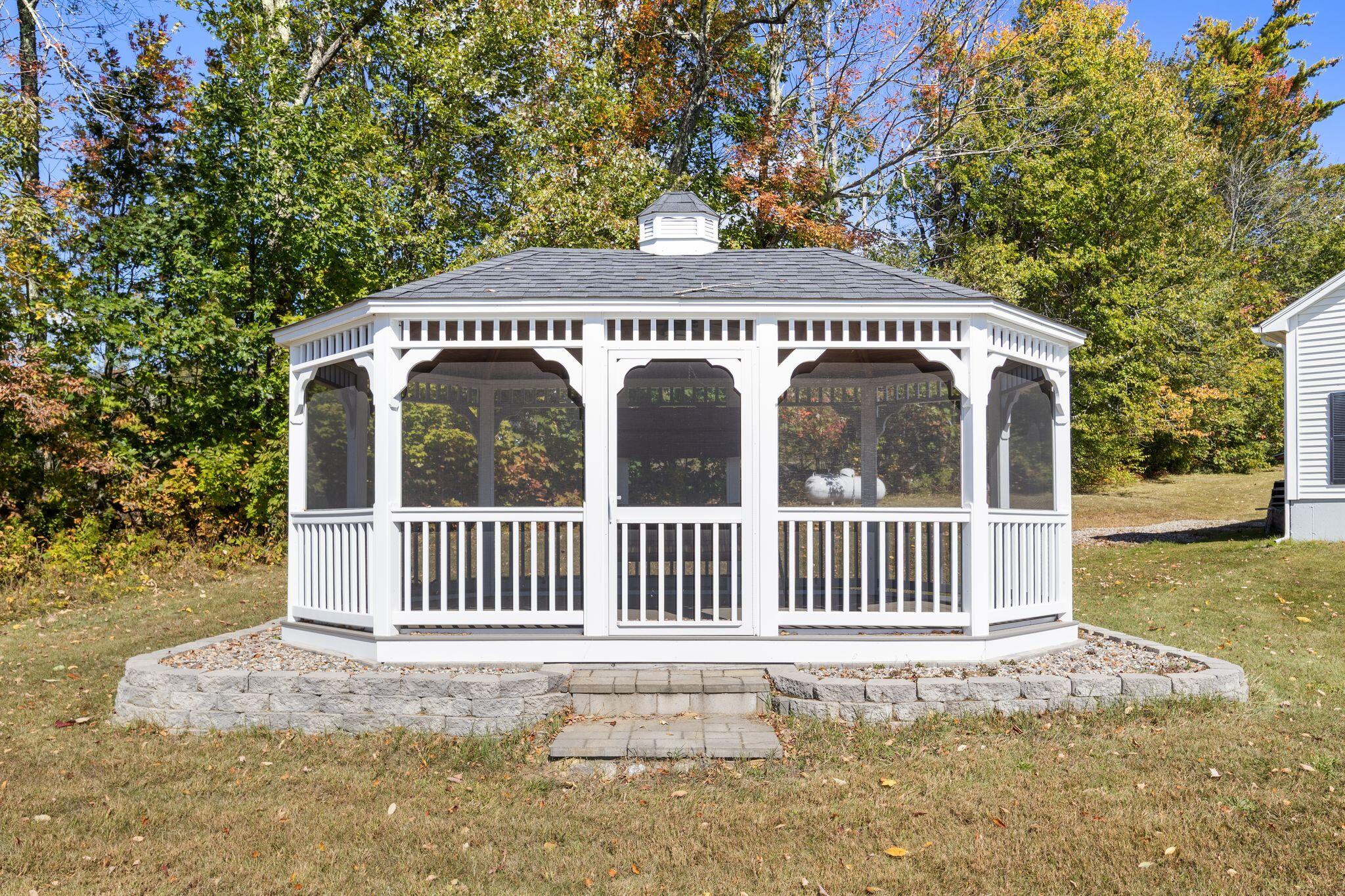 199 Stagecoach Road Parsonsfield, ME 04047 - Photo 32 of 35 Gazebo
