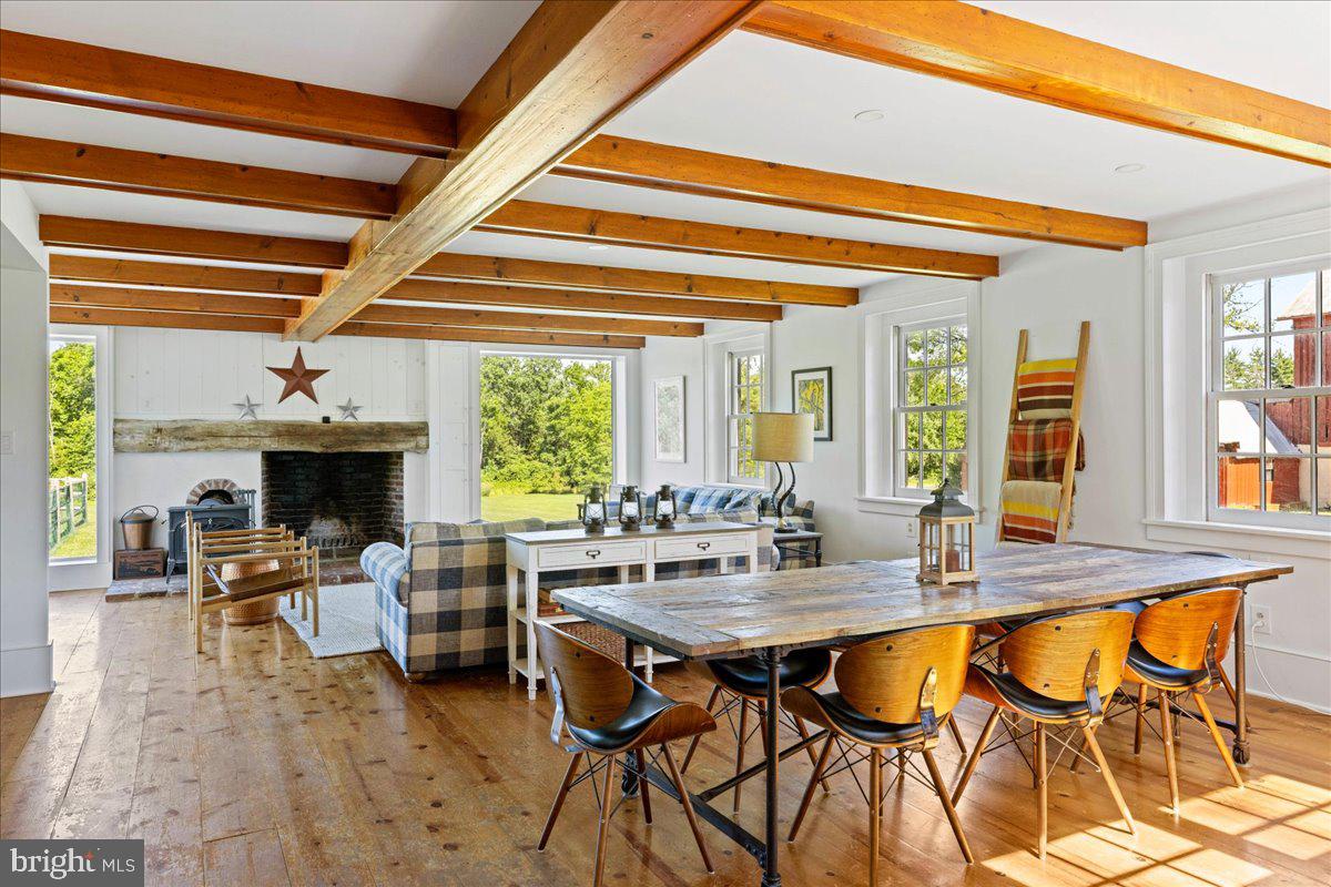 481 Quarry Road Ottsville, PA 18942 - Photo 14 of 64 a view of a dining room with furniture window and outside view