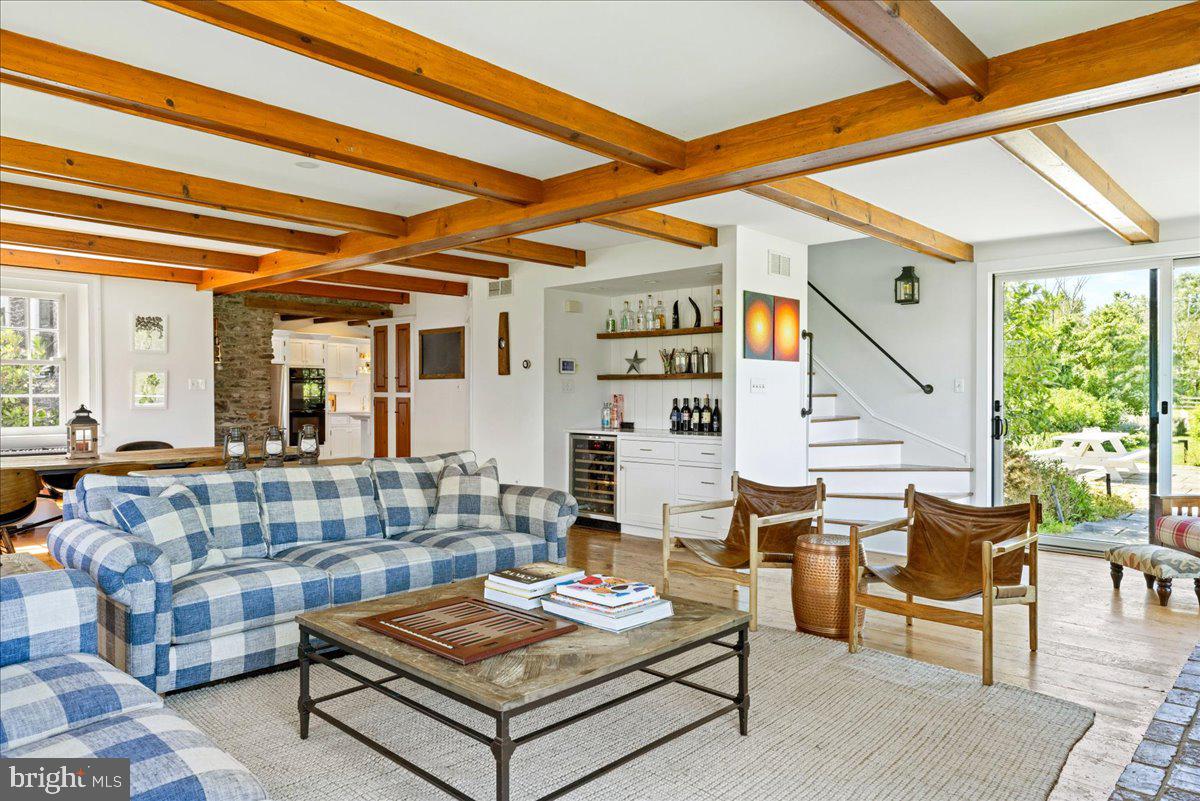 481 Quarry Road Ottsville, PA 18942 - Photo 17 of 64 a living room with furniture and a large window