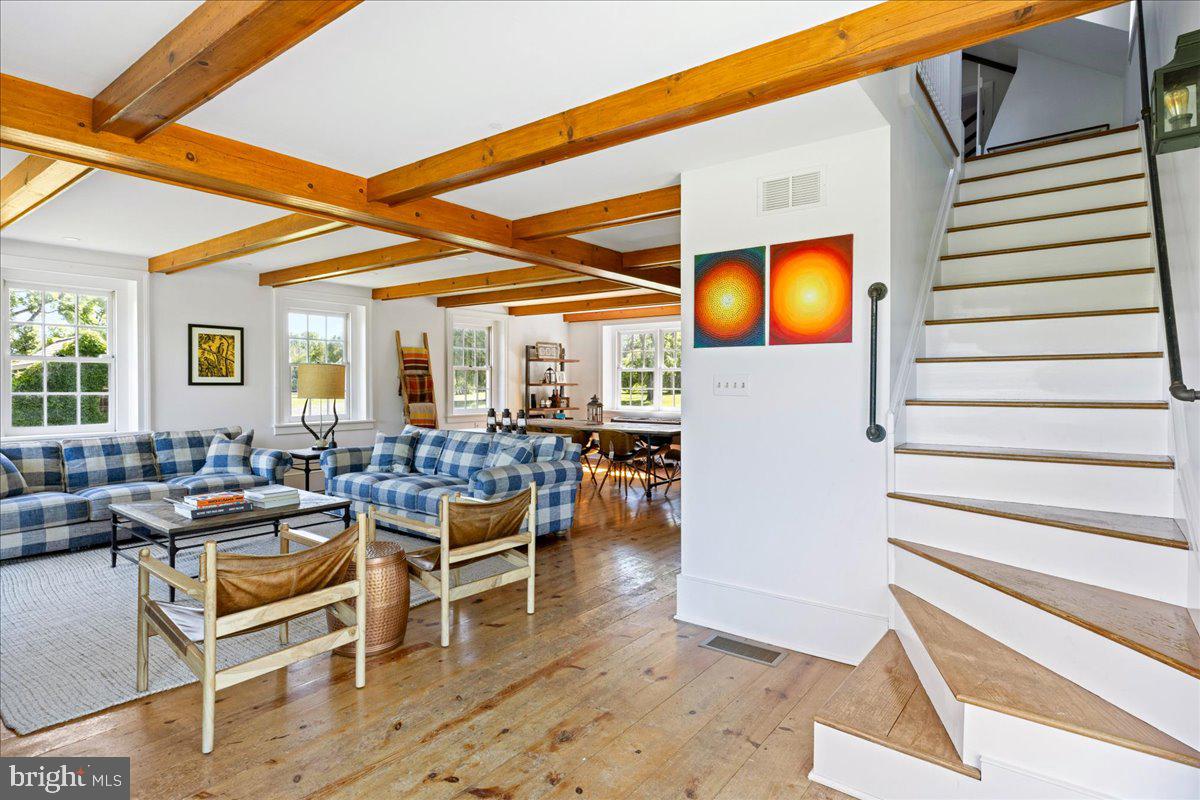 481 Quarry Road Ottsville, PA 18942 - Photo 18 of 64 a outdoor space with patio lots of furniture and wooden floor