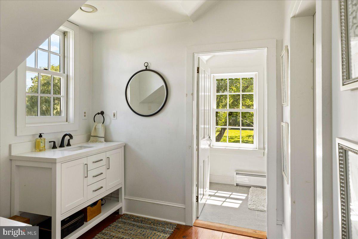 481 Quarry Road Ottsville, PA 18942 - Photo 34 of 64 a bathroom with a sink and a window
