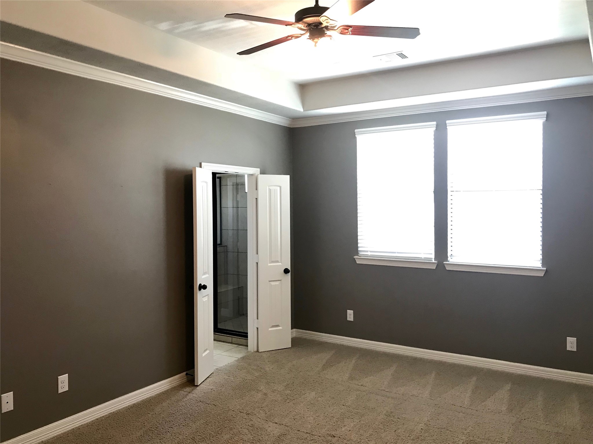 722 Audra Lane Spring, TX 77386 - Photo 14 of 27 an empty room with a window and a fan