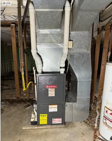 a view of water heater room