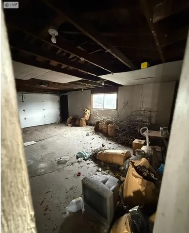 a view of water heater room