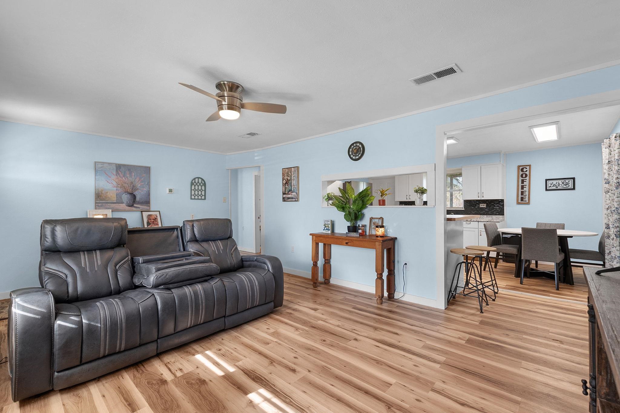 1365 Norma Tow, TX 78672 - Photo 14 of 45 a living room with furniture and a wooden floor