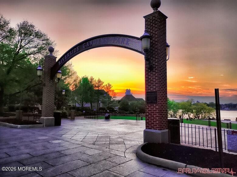 21 Washington Street, Unit D Red Bank, NJ 07701 - Photo 24 of 27 a view of swimming pool from a outdoor space