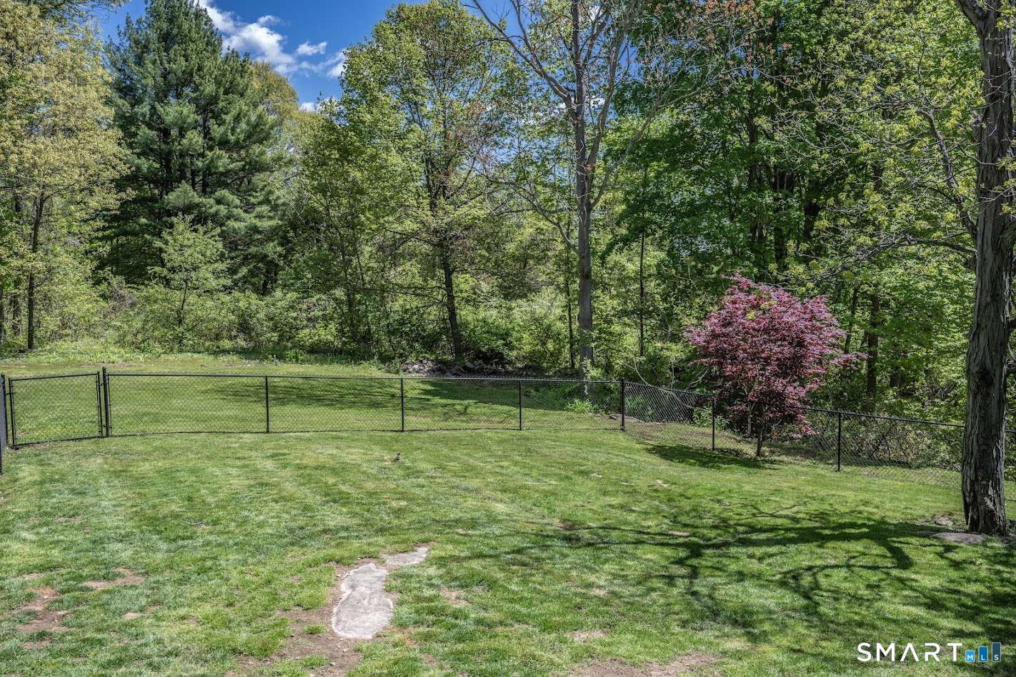 394 Brainard Hill Road Haddam, CT 06441 - Photo 22 of 23 a garden view with a fountain
