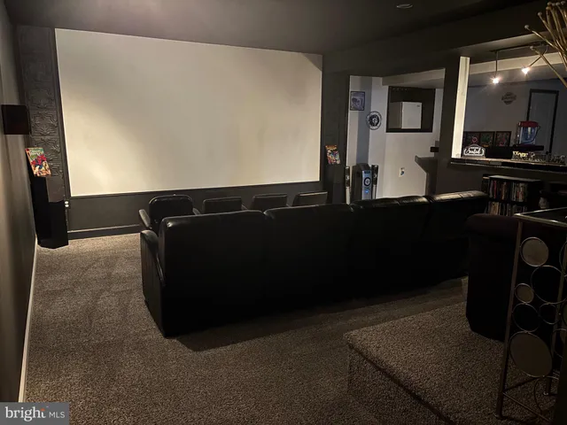 a view of kitchen and living room