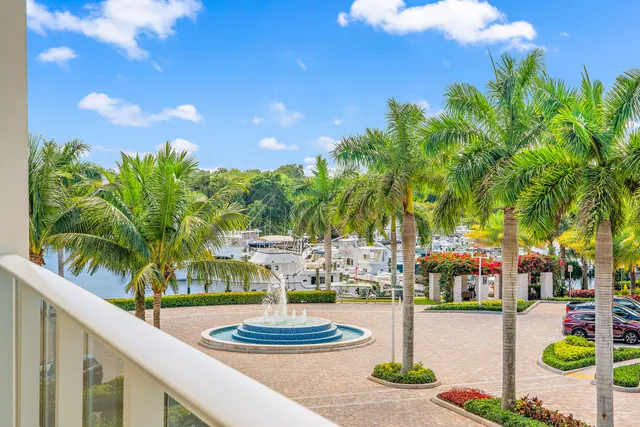 a outdoor view with a sitting space