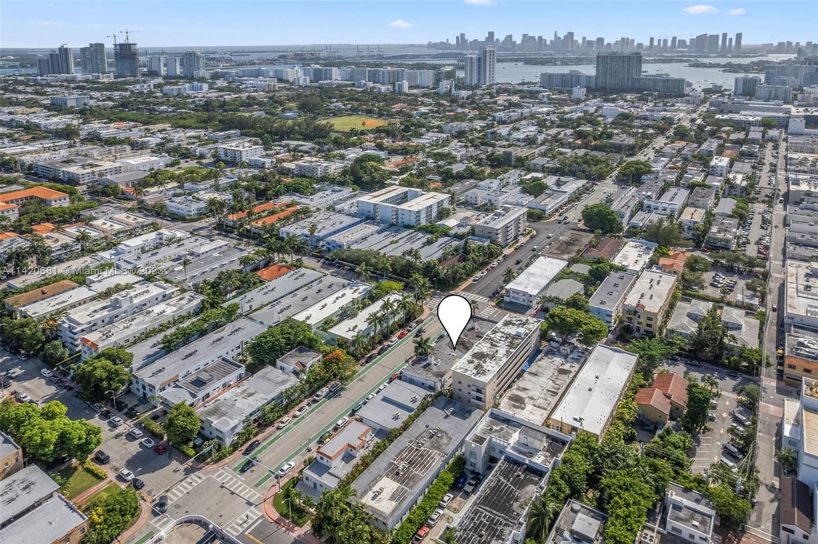531 16th Street Miami Beach, FL 33139 - Photo 3 of 26 an aerial view of a city