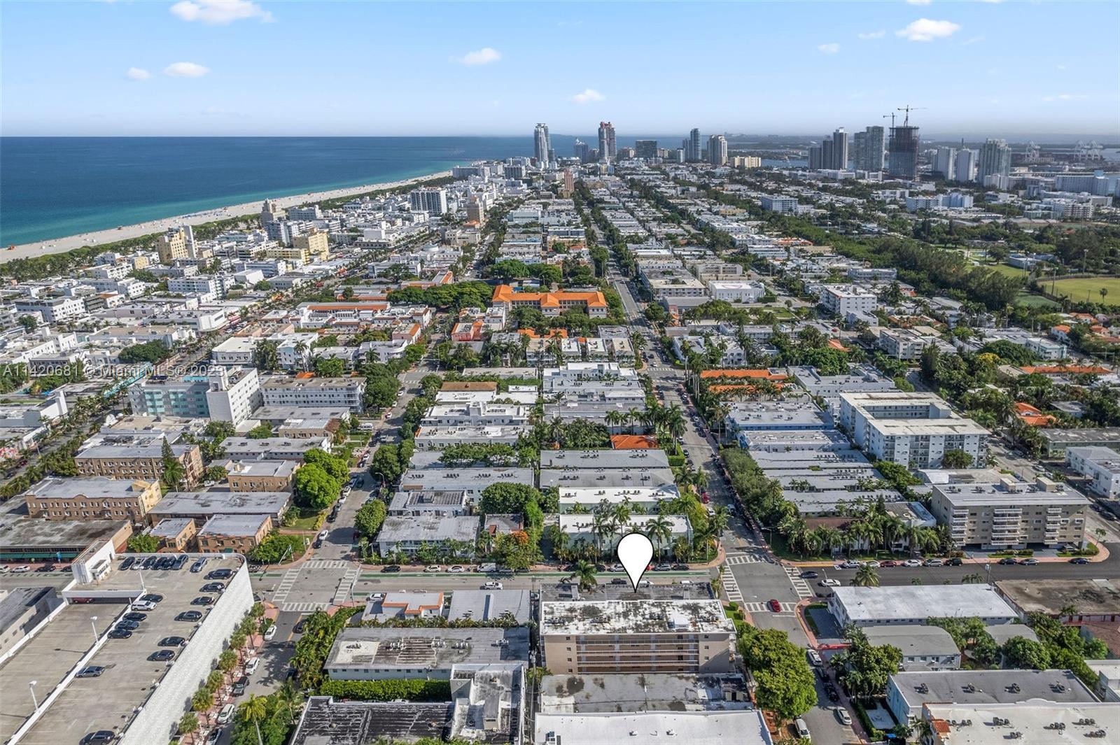 531 16th Street Miami Beach, FL 33139 - Photo 4 of 26 an aerial view of a city