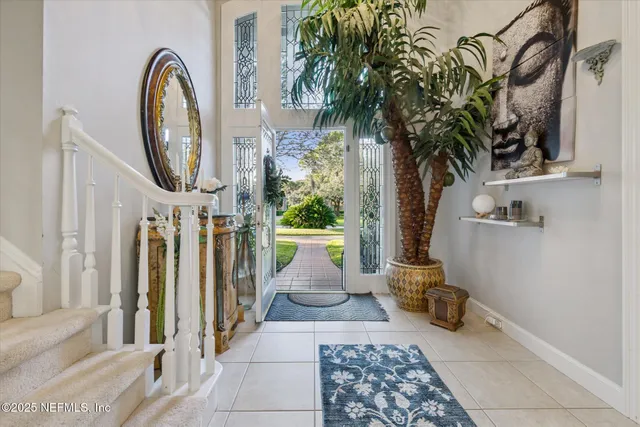 a view of an entryway