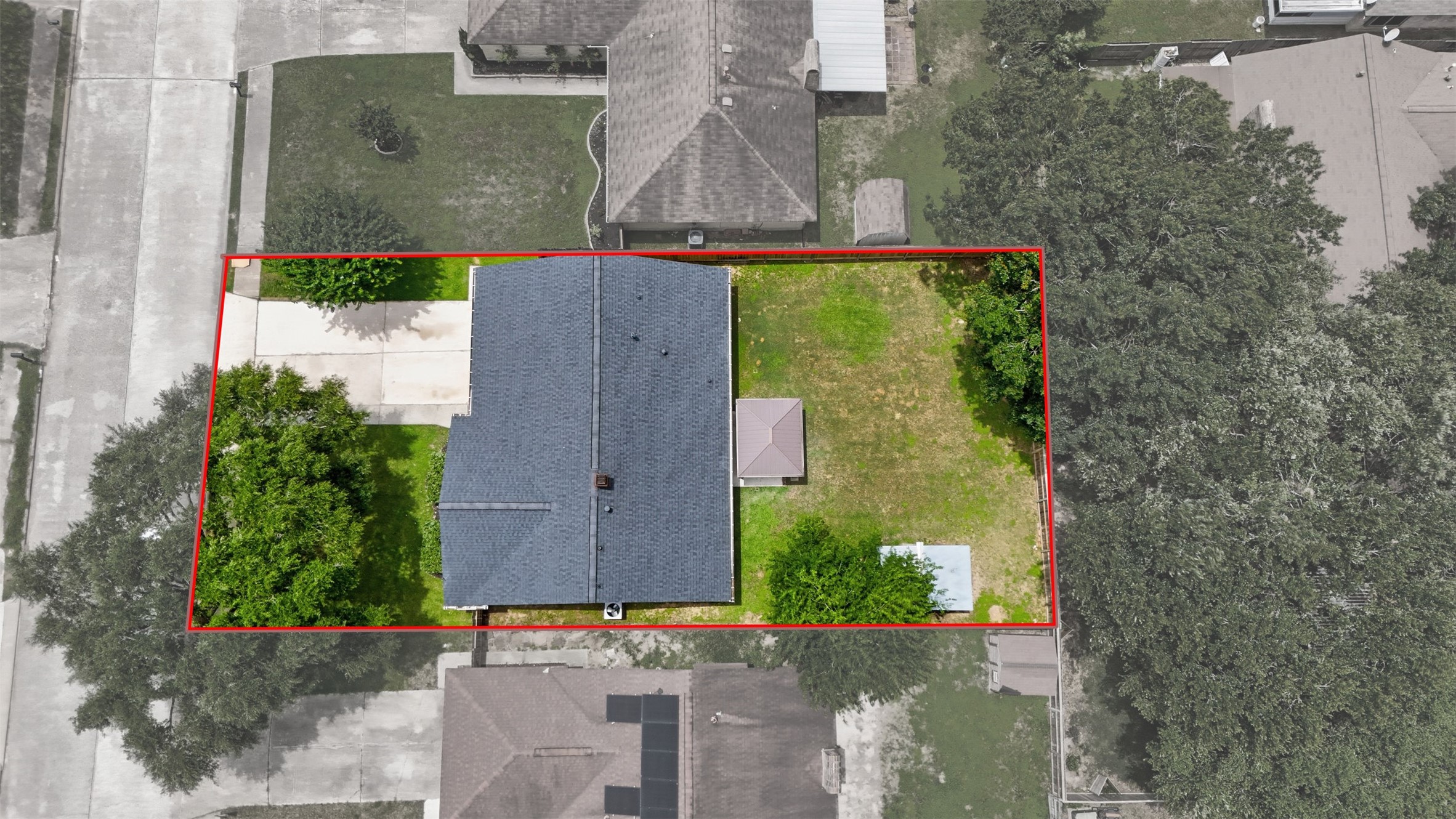9418 Kilrenny Drive Spring, TX 77379 - Photo 20 of 47 an aerial view of a residential houses