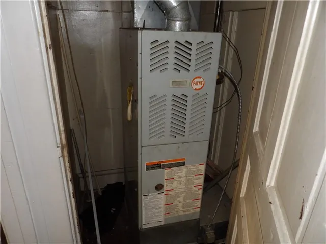 a close view of walk in closet