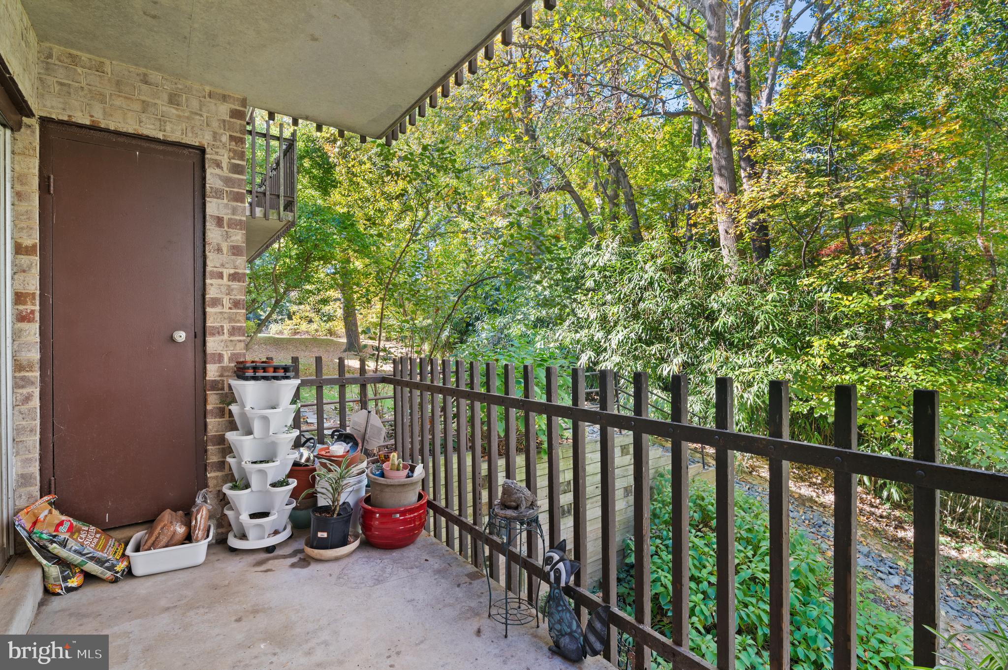 11616 Vantage Hill Road, Unit 2C Reston, VA 20190 - Photo 12 of 23 Secluded feel with the balcony backing to trees