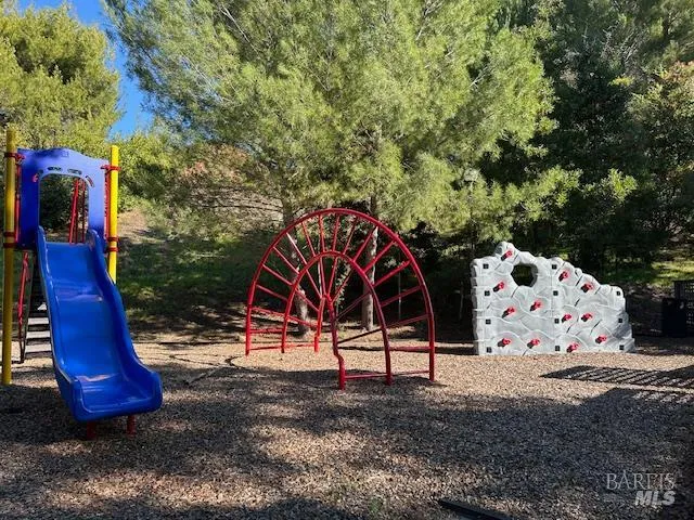 a view of outdoor space with garden