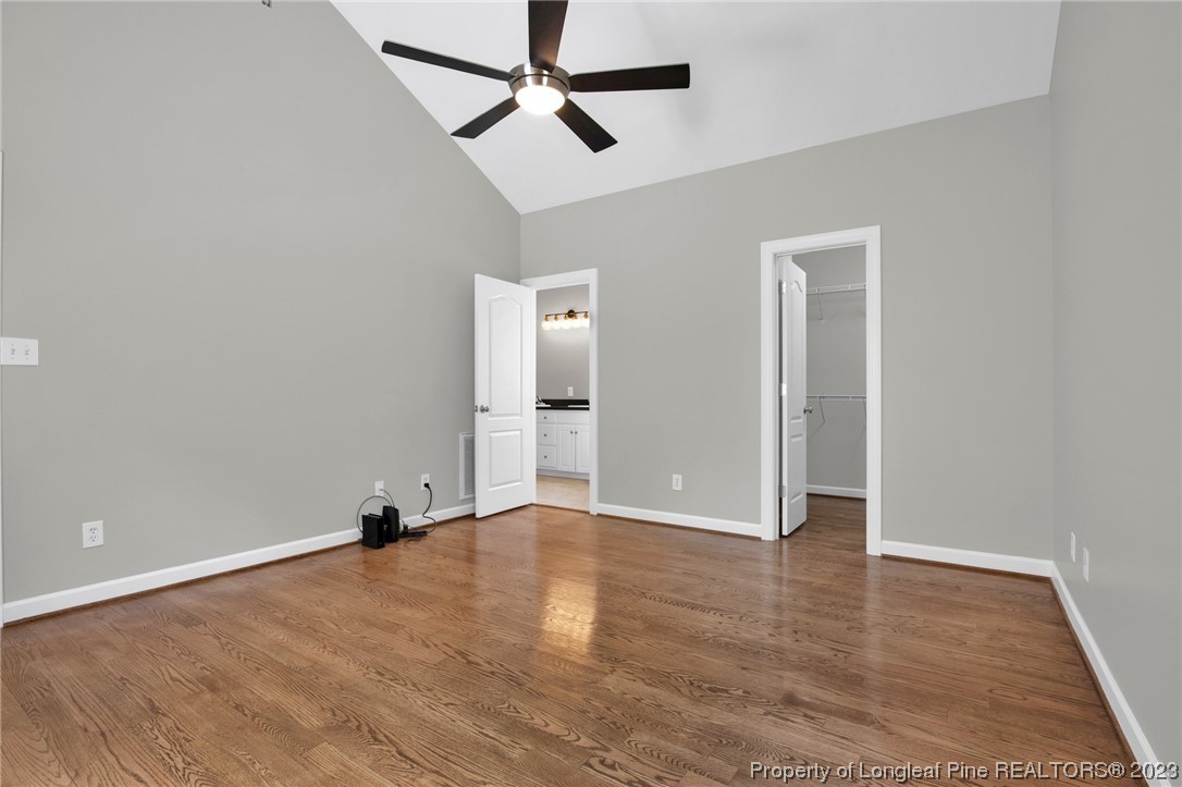 369 Grand Stand Lane Angier, NC 27501 - Photo 20 of 33 wooden floor in an empty room