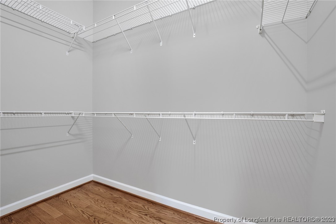 369 Grand Stand Lane Angier, NC 27501 - Photo 21 of 33 a view of a room with racks on the wall