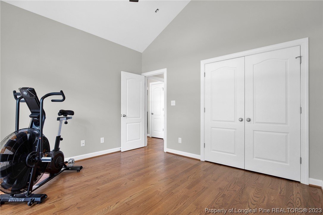 369 Grand Stand Lane Angier, NC 27501 - Photo 25 of 33 a view of a room with gym equipment
