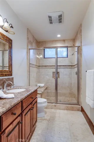 a view of a basketball court