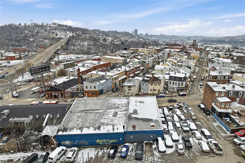 4225 Main Street Pittsburgh, PA 15224 - Photo 7 of 30 an aerial view of a city