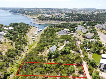 a view of lake and mountain