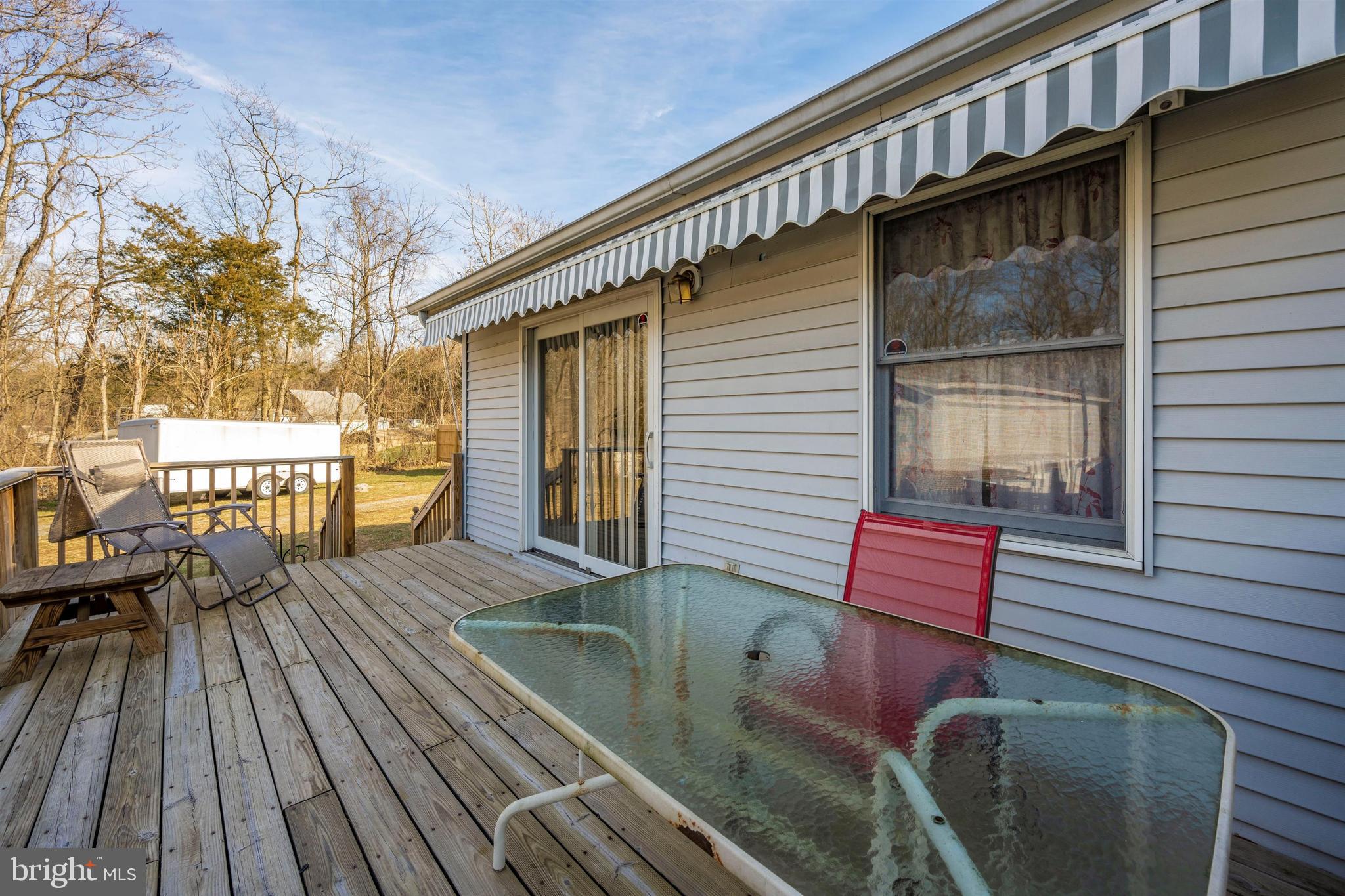 8020 Avis Mill Road Williamsport, MD 21795 - Photo 50 of 81 Great awning to block sun.